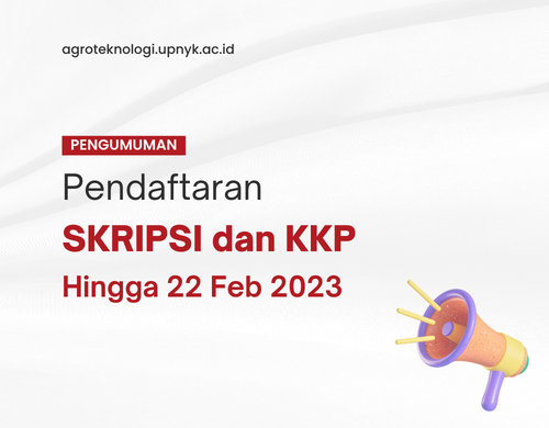 Pendaftaran Skripsi dan KKP