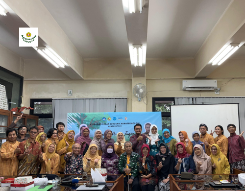 Pelepasan Purna Tugas Ibu Ir. Tutut Wirawati, M.Si. dan Bapak Ir. Alif Waluyo, M.P. oleh Jurusan Agroteknologi