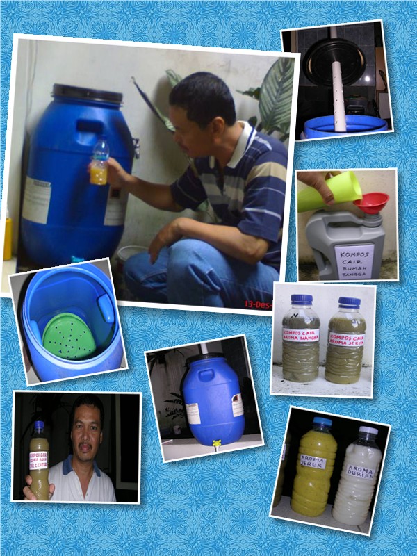 Pupuk organik aroma buah
