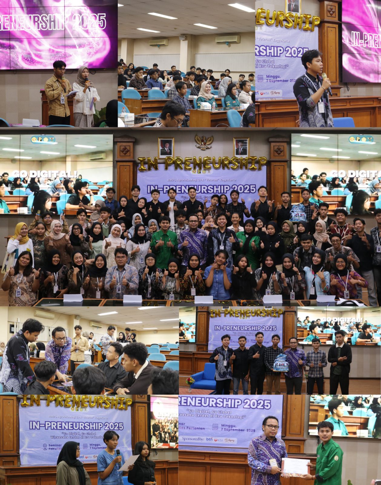 “Inpreneurship 2025: HMPS Agroteknologi Mendorong Mahasiswa Menjadi Wirausahawan Digital Berdaya Saing Global”