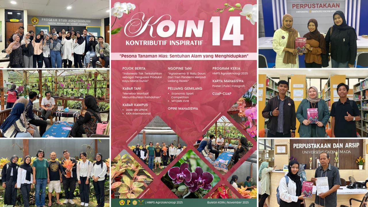 Buletin Koin Edisi 14: Tanaman Hias sebagai Peluang Bisnis dan Inovasi Pertanian