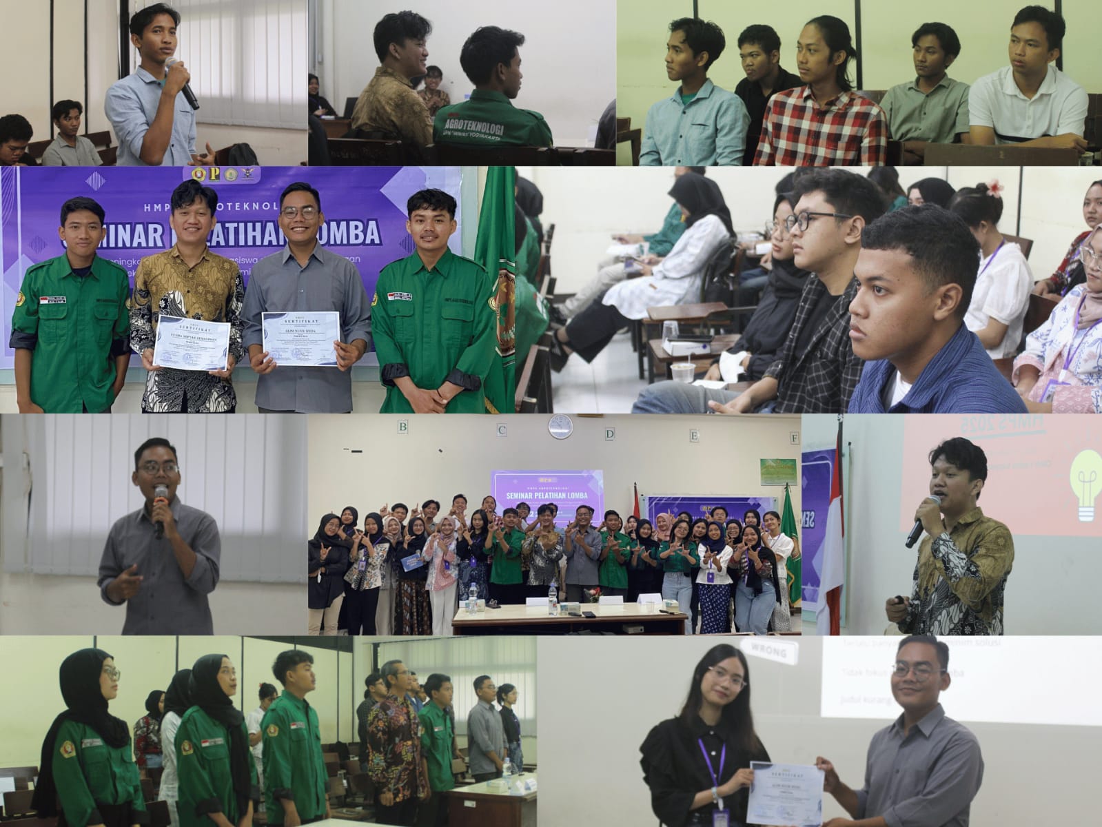 Seminar Pelatihan Lomba HMPS Agroteknologi 2025 : “Meningkatkan Peran Aktif Mahasiswa dalam Pengembangan Intelektual melalui Karya Tulis Ilmiah”