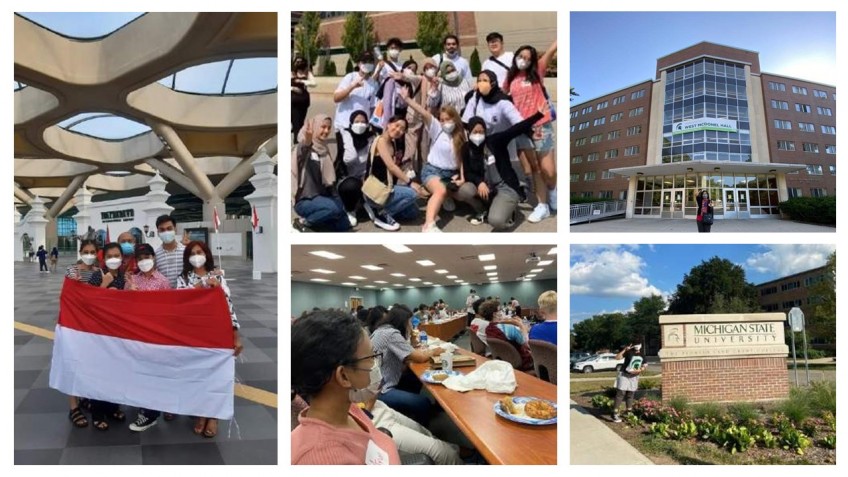 Safira Mahasiswa Agroteknologi Berangkat ke Michigan State University